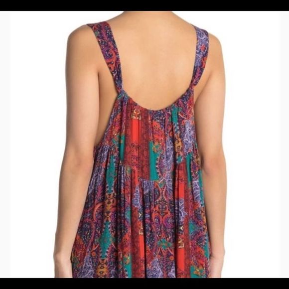 Free People Count Me In Trapeze Mini Dress $88 - Picture 2 of 7